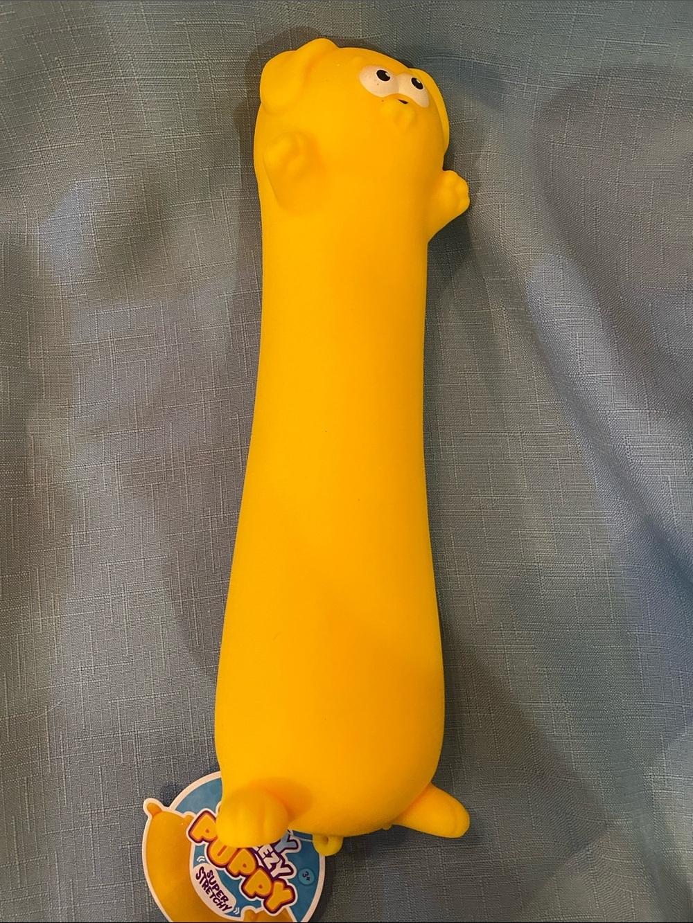 Orb‎ Easy Sqweezy Puppy Kids OS Yellow New Super Stretchy Sensory Fidget Toy